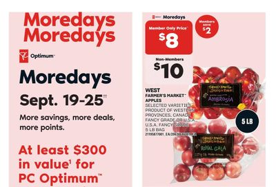 Loblaws City Market (West) Flyer September 19 to 25