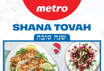 Metro (ON) Rosh Hashanah Flyer September 19 to 25