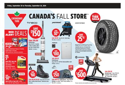 Canadian Tire (ON) Flyer September 20 to 26