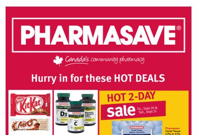 Pharmasave (ON) Flyer September 20 to October 3