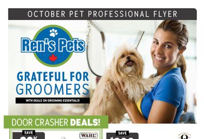 Ren's Pets Pet Professional Flyer October 1 to 31