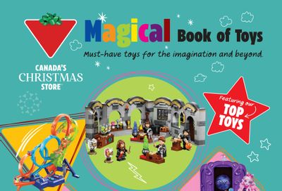 Canadian Tire Magical Book Of Toys Flyer October 11 to December 26