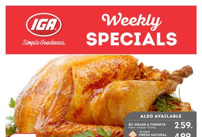 IGA Stores of BC Flyer October 11 to 17