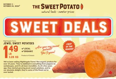 The Sweet Potato Flyer October 11 to 24