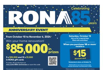 Rona & Rona+ (West) Flyer October 17 to 23