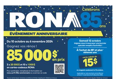 Rona & Rona+ (QC) Flyer October 17 to 23