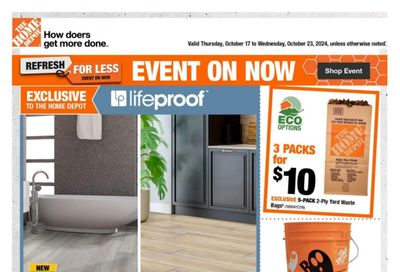 Home Depot (ON) Flyer October 17 to 23