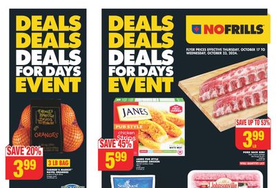 No Frills (Atlantic) Flyer October 17 to 23