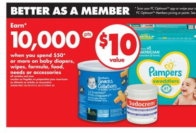 No Frills Ontario: Get 10,000 PC Optimum Points for Every $50 Spent on Baby Items + Flyer Deals October 17th – 23rd