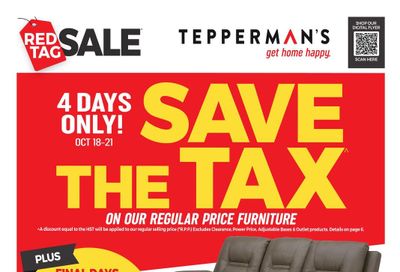 Tepperman's Flyer October 18 to 24