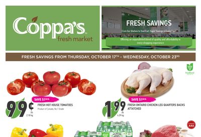 Coppa's Fresh Market Flyer October 17 to 23