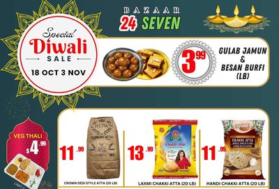 Bazaar 24 Seven Flyer October 18 to November 3