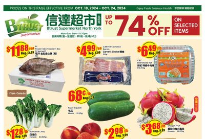 Btrust Supermarket (North York) Flyer October 18 to 24