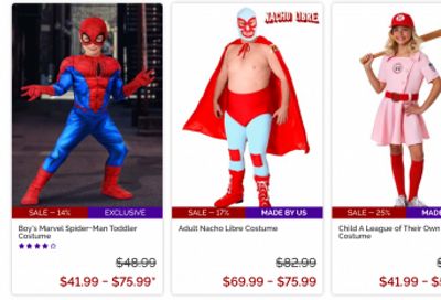 Halloween Costumes Canada Sale and Clearance