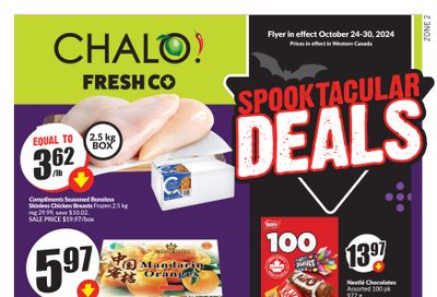 Chalo! FreshCo (West) Flyer October 24 to 30