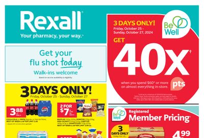 Rexall (MB) Flyer October 25 to 31