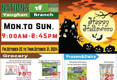 Nations Fresh Foods (Vaughan) Flyer October 25 to 31