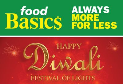 Food Basics Diwali Flyer October 31 to November 6