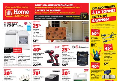 Home Hardware Building Centre (QC) Flyer October 31 to November 13