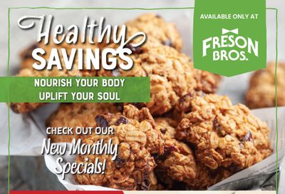 Freson Bros. Healthy Savings Flyer November 1 to 28