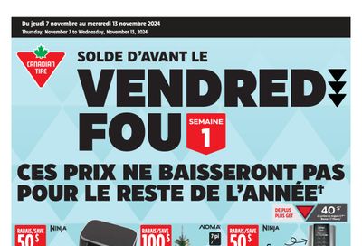 Canadian Tire (QC) Flyer November 7 to 13