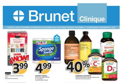 Brunet Clinique Flyer November 7 to 20