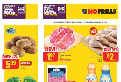 No Frills (Atlantic) Flyer November 7 to 13