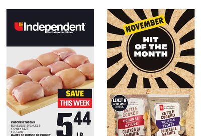 Independent Grocer (Atlantic) Flyer November 7 to 13