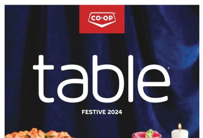 Co-op (West) Food Store Table Magazine November 7 to January 1