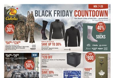 Cabela's Flyer November 7 to 20