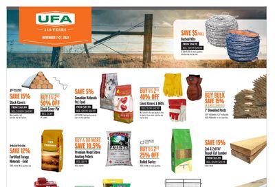 UFA Co-operative Limited Flyer November 7 to 27