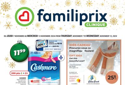 Familiprix Clinique Flyer November 7 to 13