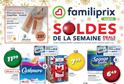 Familiprix Sante Flyer November 7 to 13