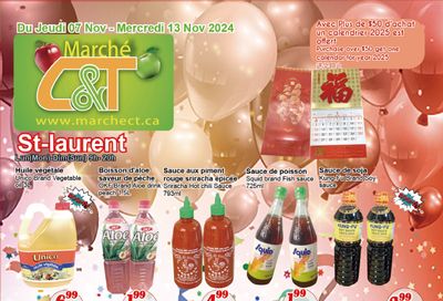 Marche C&T (St. Laurent) Flyer November 7 to 13