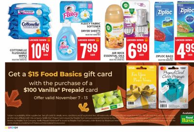 Food Basics Ontario: Get A $15 Gift Card When You Buy a $100 Vanilla Prepaid Card + Flyer Deals