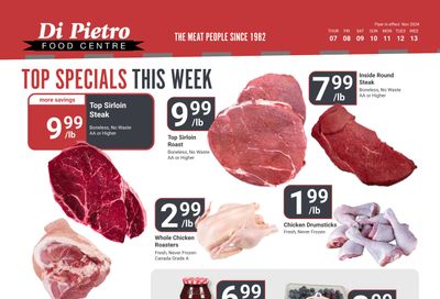 Di Pietro Food Centre Flyer November 7 to 13