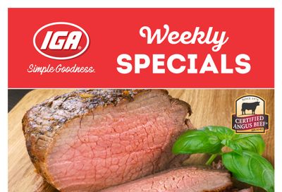 IGA Stores of BC Flyer November 8 to 14