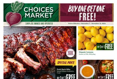 Choices Market Flyer November 7 to 13