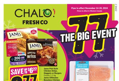 Chalo! FreshCo (West) Flyer November 14 to 20