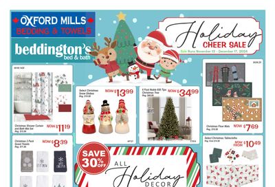 Beddington's Flyer November 13 to December 17