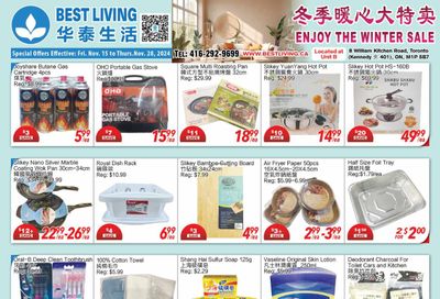 Best Living Flyer November 15 to 28