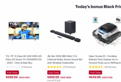 Best Buy Canada Black Friday Deals + Daily Doorcrasher Deals