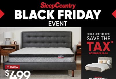 Sleep Country Flyer November 18 to 24