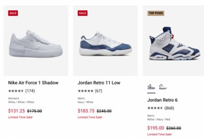 Foot Locker Canada Pre-Black Friday Sale: up to 40% off Nike and Jordan