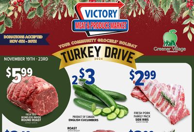 Victory Meat Market Flyer November 19 to 23