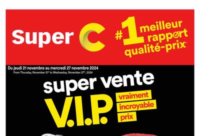 Super C Flyer November 21 to 27