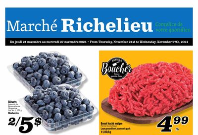 Marche Richelieu Flyer November 21 to 27