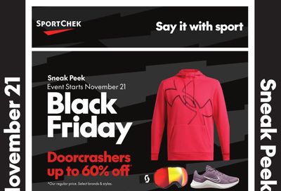 Sport Chek Flyer November 21 to December 4