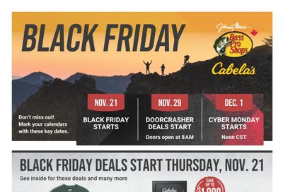 Bass Pro Shops Flyer November 21 to December 4