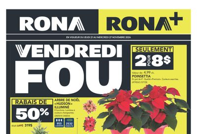 Rona & Rona+ (QC) Flyer November 21 to 27